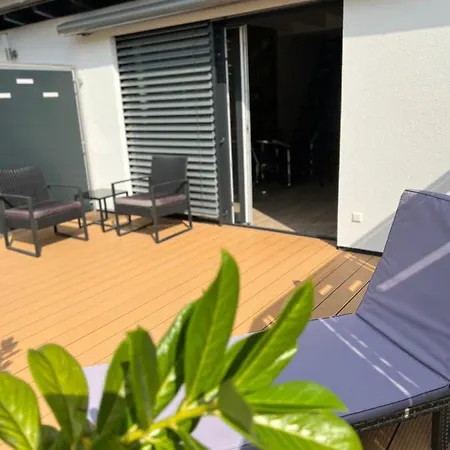 公寓 Modernes Loft Auf 2 Etagen, Naehe Tripsdrill & Neckar, Balkon Inklusive, Ideal Fuer Familien *
